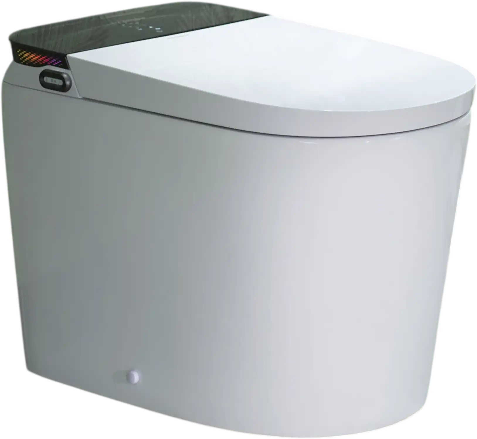 WOODBRIDGE GT076 Smart Bidet Toilet 1.28 GPF Auto Open Close Heated Seat Foam Shield New