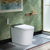 WOODBRIDGE GT076 Smart Bidet Toilet 1.28 GPF Auto Open Close Heated Seat Foam Shield New