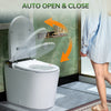 WOODBRIDGE GT076 Smart Bidet Toilet 1.28 GPF Auto Open Close Heated Seat Foam Shield New