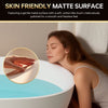 WOODBRIDGE B0044-2.0 Freestanding Solid Surface Stone Resin Bathtub 61" Matte White New