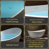 WOODBRIDGE MST0804 Freestanding Bathtub 67" Matte White New