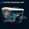 WOODBRIDGE GT100 Smart Toilet 1.06 GPF Auto Open Close Foot Sensor Heated Seat Fragrance System New