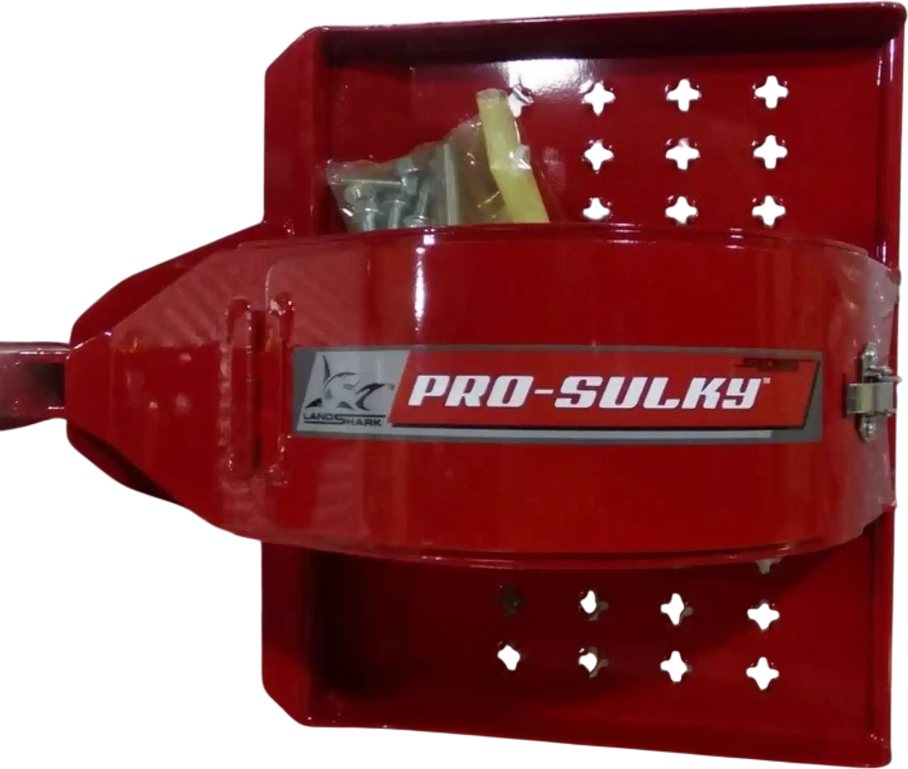 LandShark PS1RN-R-FF-TTHP Pro Sulky Single Wheel Flat-Free Tire EXmark Mounting Bracket New
