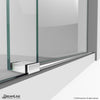 DreamLine Enigma-X Sliding Shower Door Frameless 44-48" W x 76" H Stainless Steel New
