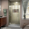 DreamLine Unidoor-X Hinged Shower Door Frameless 37.5-38" W x 72" H New