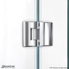 DreamLine Unidoor-X Hinged Shower Door Frameless 37.5-38" W x 72" H New