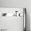 DreamLine Enigma Air Sliding Shower Enclosure 34.75" x 48.37" x 76" Brushed Stainless Steel New