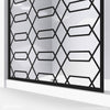 DreamLine Linea Maze Shower Door 34" W x 72" H Single Panel Frameless Open Entry Design New