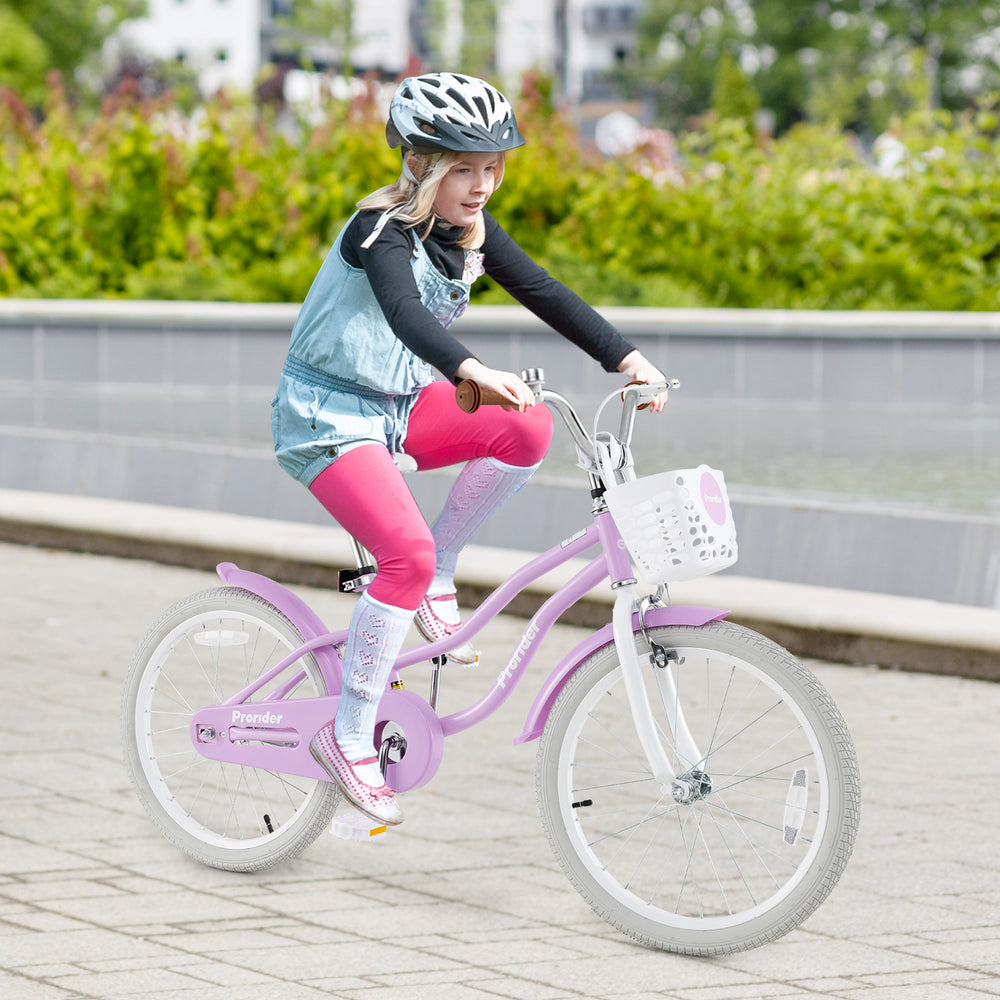 20 Inch Adjustable Kids Bike with 2 Brake System - Gallery View 1 of 10