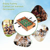 20-inch indoor competition game soccer table with strong wood construction, perfect for home, office, or party fun.