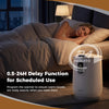 20 L towel warmer in white with timer function, designed for fast heating and accommodating large bath towels.