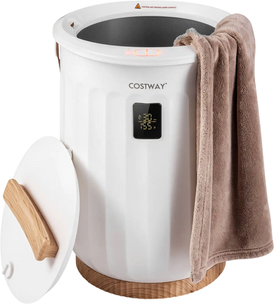 Costway 20L Towel Warmer Bathroom Dryer LED Display Timer Child Safety Lock 33316804 New