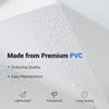 Close-up of premium PVC 3D wall panels, waterproof and lightweight, ideal for creative DIY decoration.