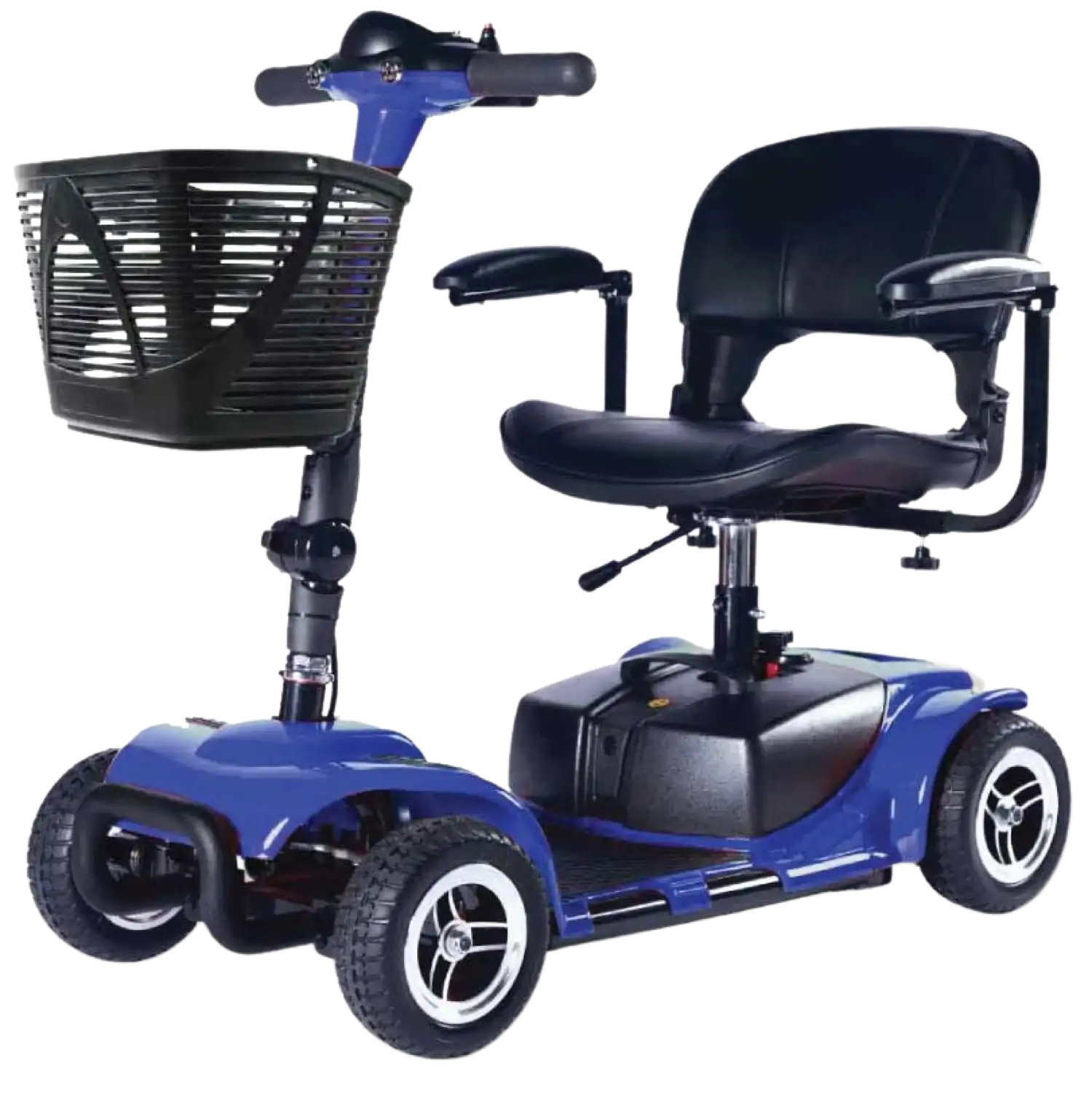 Zip'r Roo 4 Wheel Travel Mobility Scooter Blue Open Box