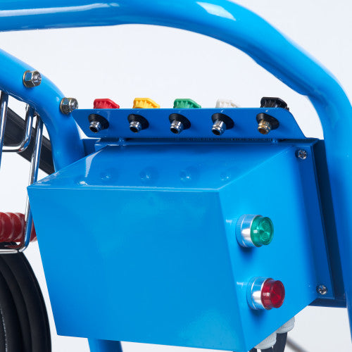 Canpump Electric Pressure Washer: 4 hp Nicolini Motor 240 V, Total Stop System