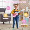21-inch children’s mini ukulele with 4 nylon strings, designed for kids' musical education and fine motor skills.