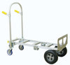 Wesco 219998 Spartan Jr Aluminum Hand Truck 2-in-1 Convertible with Rubber Wheels New