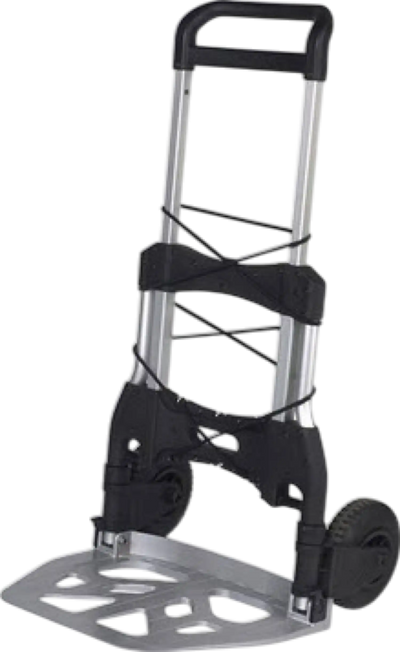 Wesco 220650 Mega Mover Folding Hand Truck 550 Lb. Capacity Aluminum New