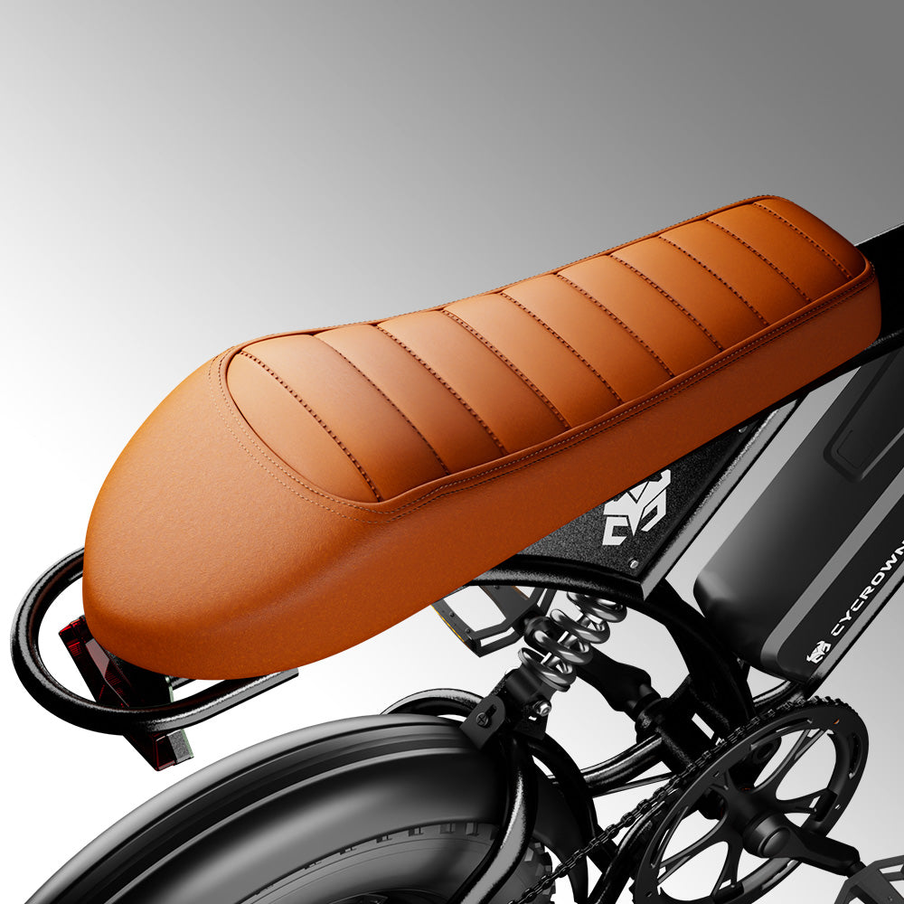 Running Mini Motorcycles Cycrown Run Mini Electric Bike Vintage Moped 750W 22 MPH 30 Mile Range ...