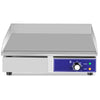 22-inch countertop electric griddle in stainless steel with adjustable temperature, ideal for cooking pancakes and.