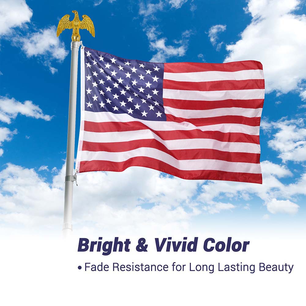 Yescom American National Flag USA Star Stripe 3x5 ft / 4x6 ft New