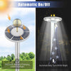 Yescom Solar Flagpole Light Topper Hole 11/16" 136LED New