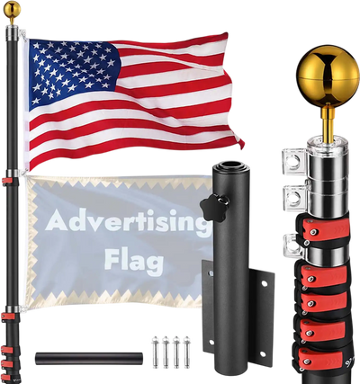 Yescom Flagpole Kit 20ft New