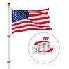 Yescom Flagpole Kit 20ft New