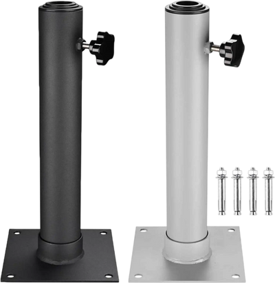 Yescom Telescopic FlagPole Deck Mount 16