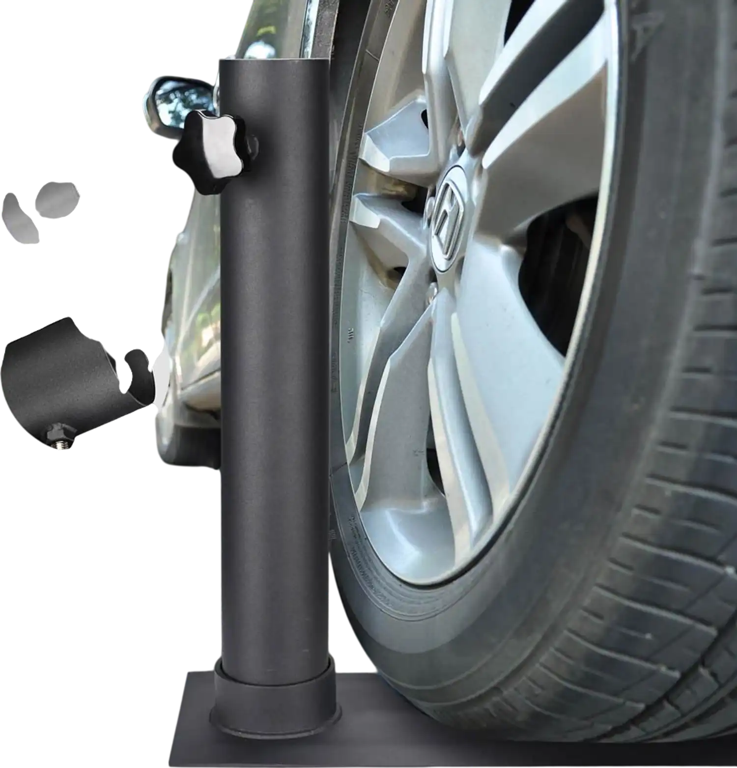 Yescom Portable Telescopic Tailgating Flagpole Tire Mount 16