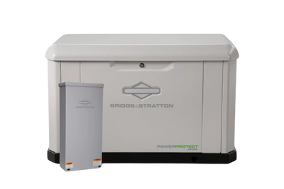 Briggs & Stratton 040783 Power Protect 22kW Standby Generator LP/NG with 200 Amp Automatic Transfer Switch and Symphony Choice Kit New