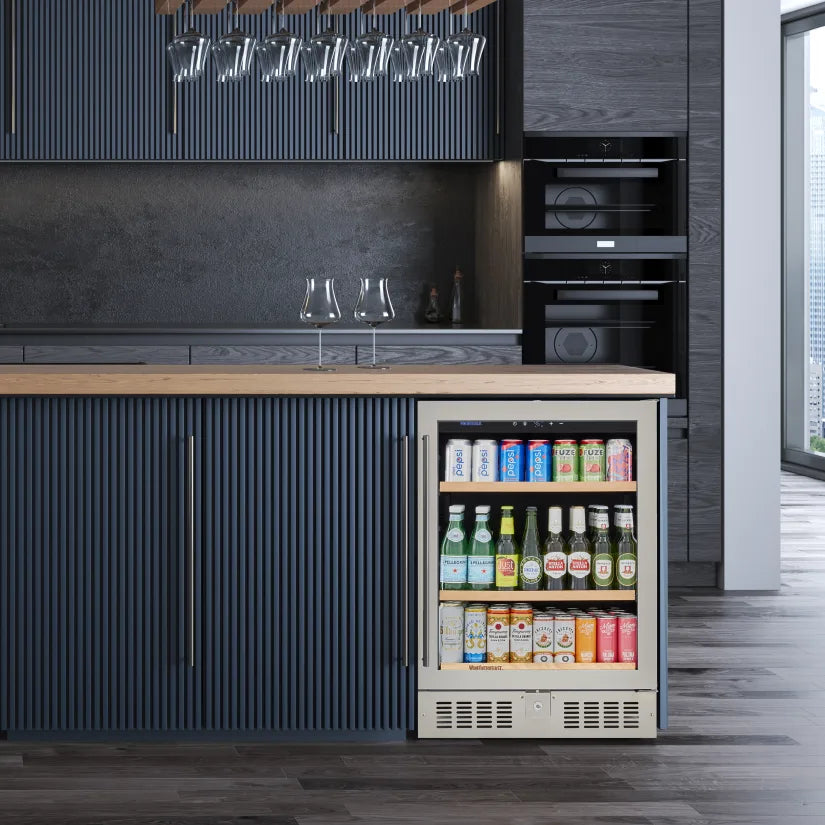 Wine Enthusiast Latitude S Beverage Fridge 24" Undercounter Wi-Fi Enabled New