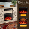 23-inch electric fireplace insert with adjustable flame color, offering heat and decorative flame options for.