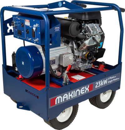 Makinex 23000W/24100W Generator 120V/480V Dual Phase Gas Vanguard Engine Electric Start New