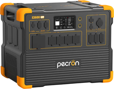 Pecron E3600LFP 3072Wh/3600W Portable Power Station Expandable App Control New