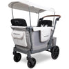 WonderFold L2 Stroller Wagon 2-Seater Foldable with Canopy Set New