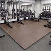24Tiles 1/2" Puzzle Exercise Floor Mats-Brown - Gallery View 1 of 11