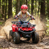 24V Electric Ride On Quad with LED Headlights-Red - Gallery View 1 of 9