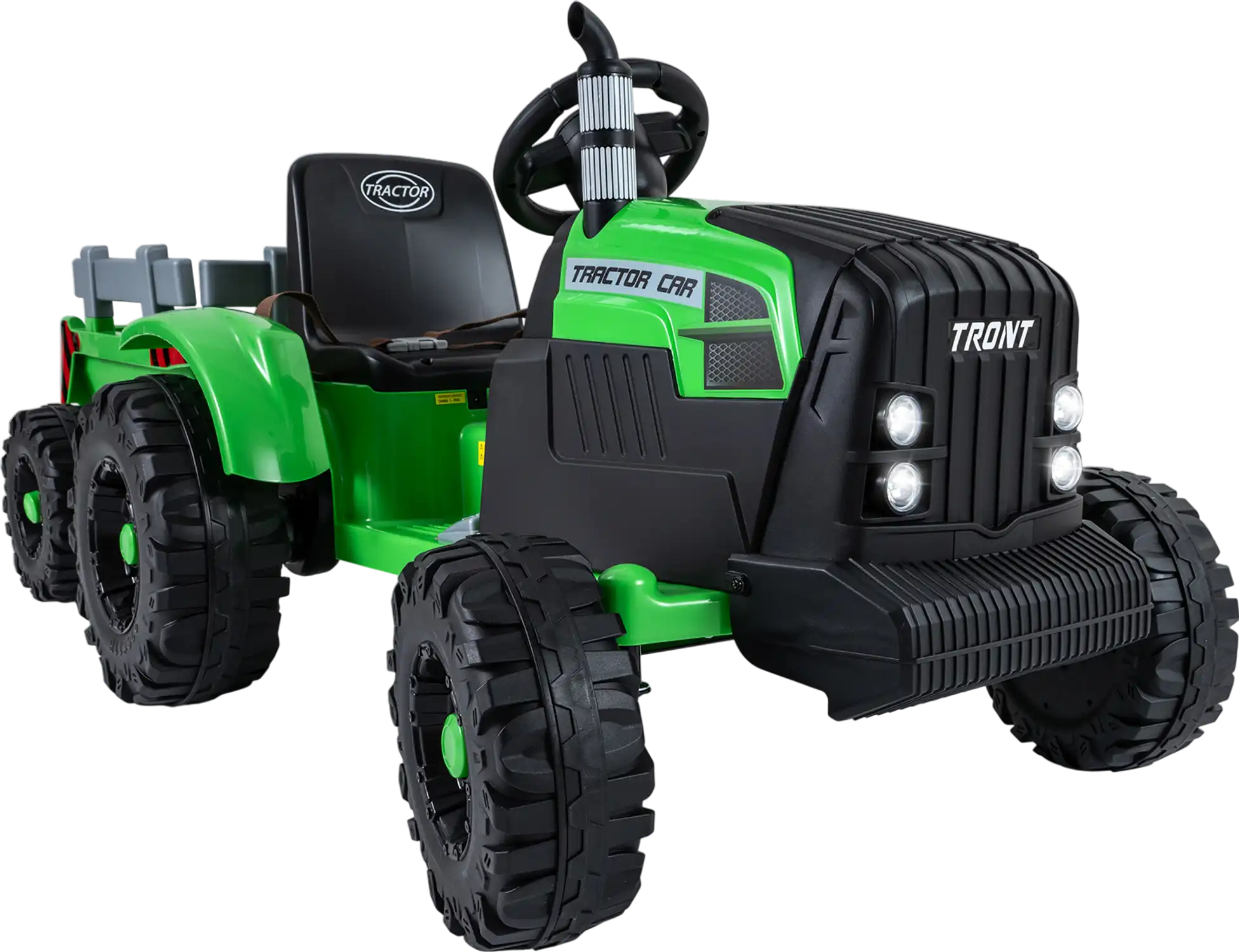 Costway 24V Kids Ride On Tractor w/ Detachable Trailer & Remote Control 41522932 New