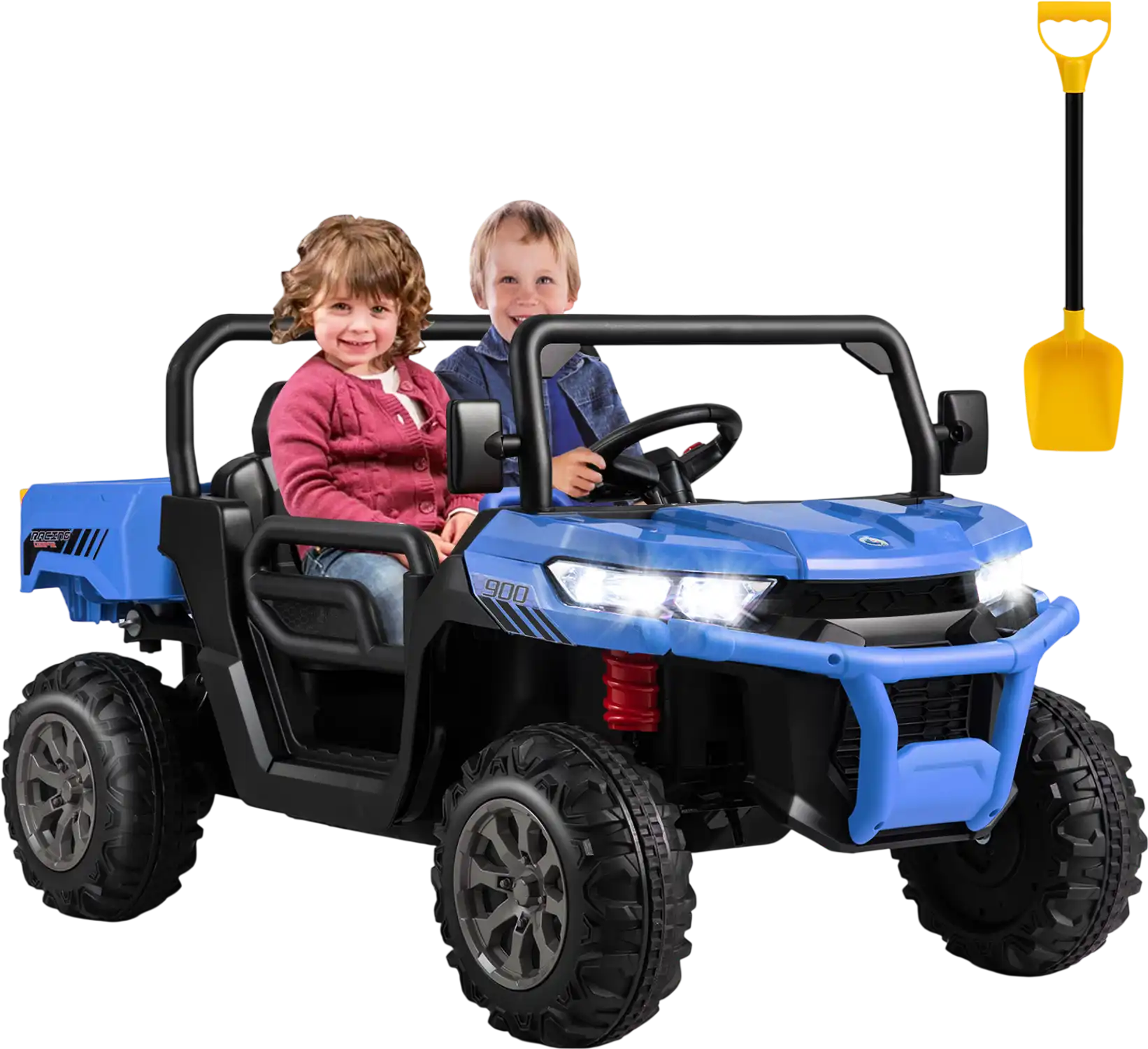Costway 24V 2-Seater Kids Ride On Dump Truck w/ Remote Control 26187493 New
