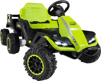 Costway 24V Kids Ride-On Tractor Truck w/ Detachable Trailer Music 85037720 New