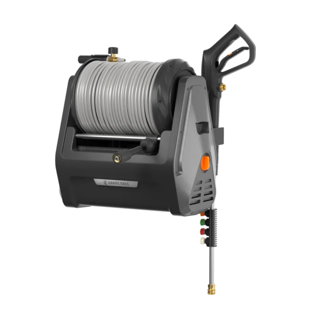 Giraffe Tools Grandfalls Plus Retractable Pressure Washer 100ft 2900 PSI New