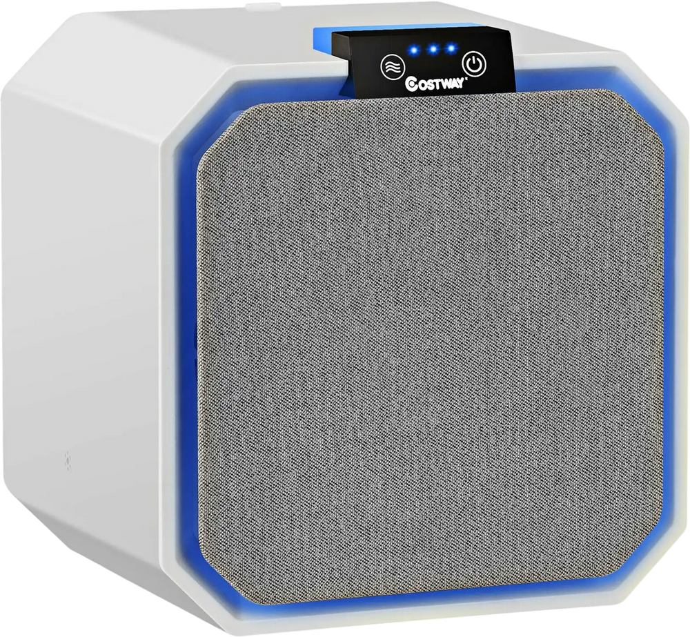 Desktop HEPA Air Purifier Home Air Cleaner with 2-in-1 Composite HEPA Filter