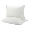 Close-up of shredded memory foam bed pillow with bamboo cooling cover, featuring textured surface for enhanced.