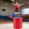 24.5 Inch x 24.5 Inch Octagon Gymnastics Mat with Waterproof Zippered Cover-Red - Gallery View 1 of 10
