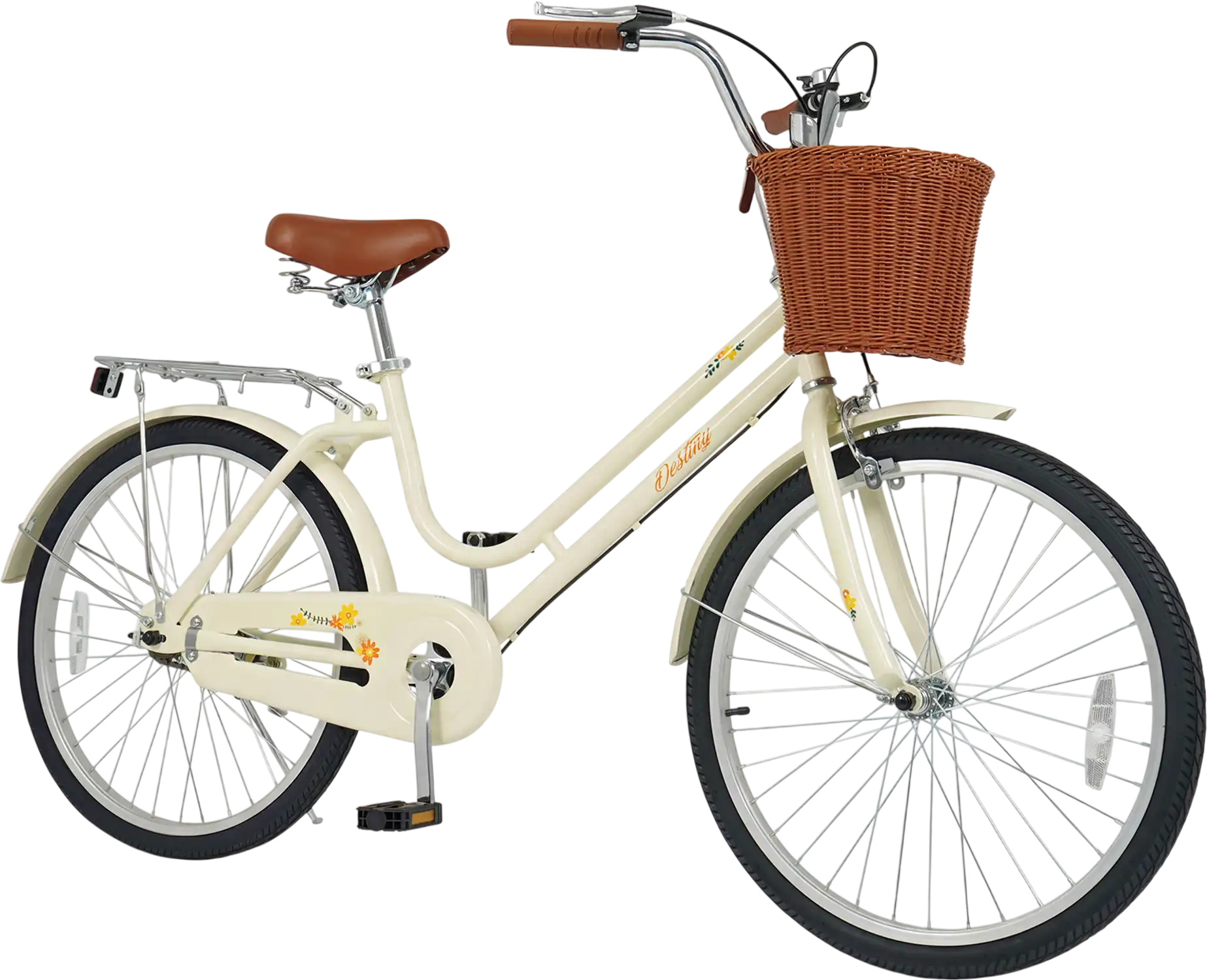 Costway Women's Beach Cruiser Bike 24/26