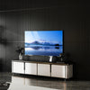 24-Pack PVC Slat Wall Panels for Interior Wall Decoration for Living Room and TV Background-Black - Gallery View 1 of 10