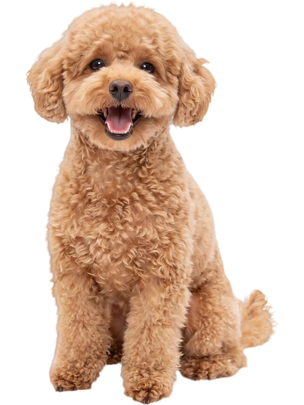 Charcoal dog pee pads in a stack with a fluffy dog, featuring 6-layer leak-proof design for effective absorption.