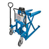 Bishamon LV-100W Industrial Skid Lift Manual Pump 32.8" Fork Lift 2,200 Lbs Load New