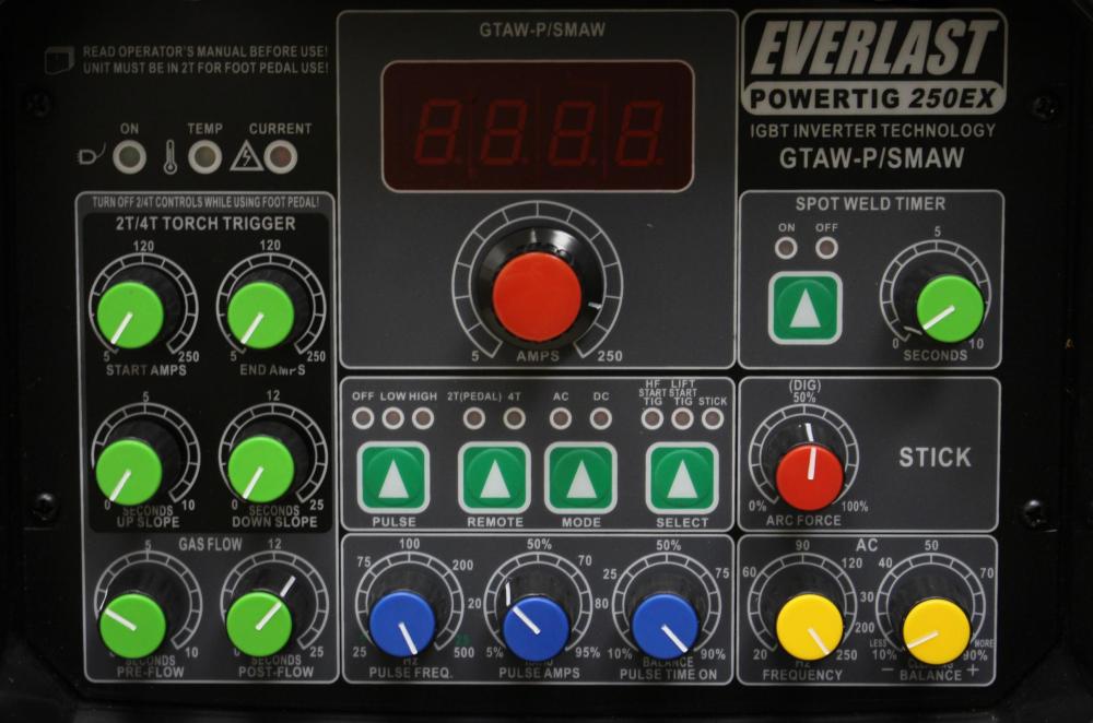 Everlast PowerTIG 250EX Welder Digital Inverter TIG/Stick AC DC 250Amp 220/240V New